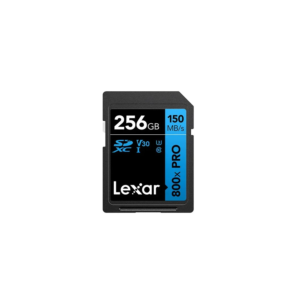 Carte SD SD800P 256GB Professional 800x PRO SDXC UHS-I LSD0800P256G-BNNNG