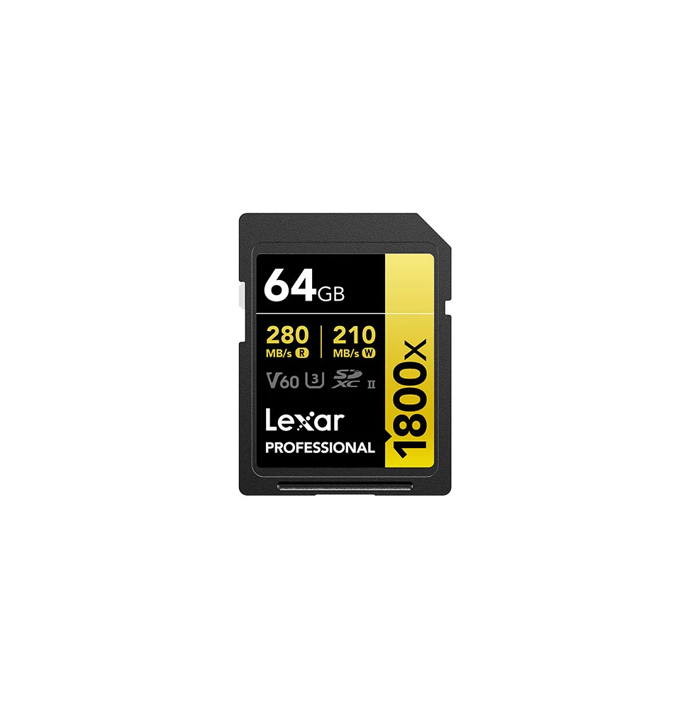 Carte SD SD1800X 64GB Professional LSD1800064G-BNNNG