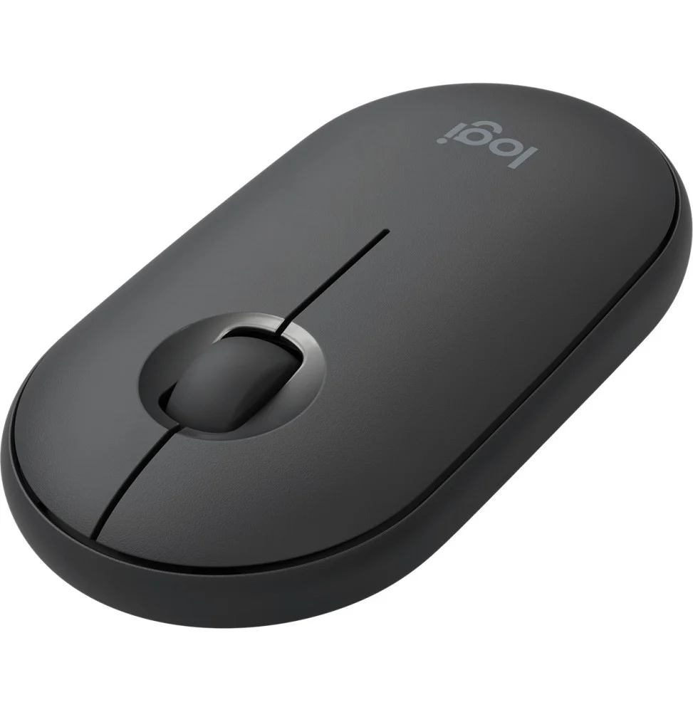 LOGITECH Pebble M350 Wireless Mouse - GRAPHITE - EMEA 12M 910-005718