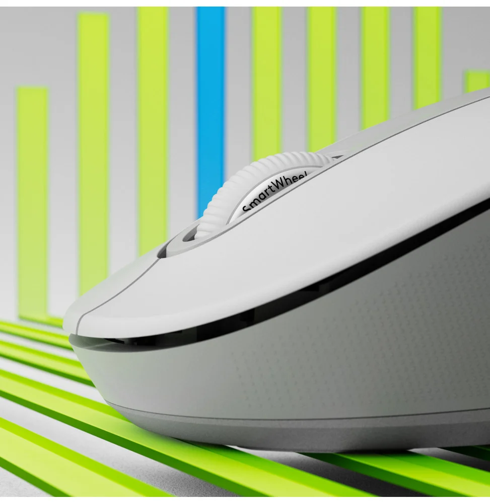 LOGITECH M650 Wireless Mouse - OFF-WHITE - BT - N/A - EMEA28i-935 - M650 910-006255
