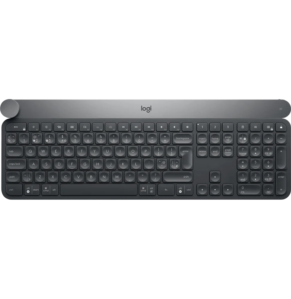 LOGITECH Craft Bluetooth Keyboard with input dial - GRAPHITE - FRA 920-008497