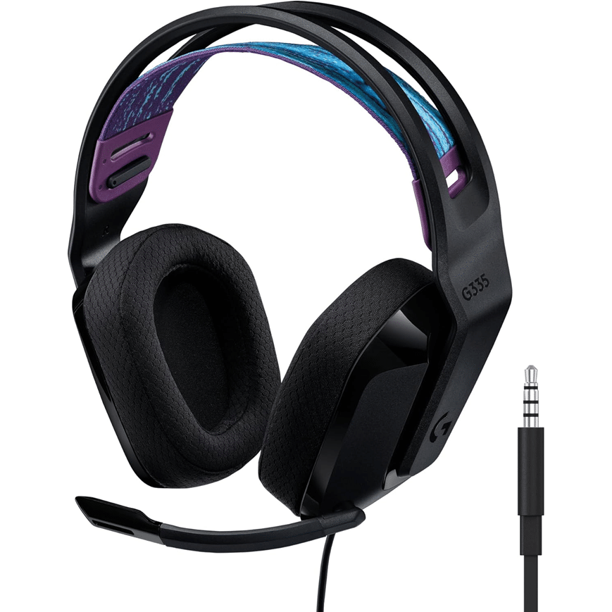 G335 Casque Gaming Filiaire - Noir - 3.5 MM 981-000978