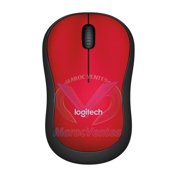 Souris sans fil ambidextre capteur optique 1000 dpi 3 boutons M185