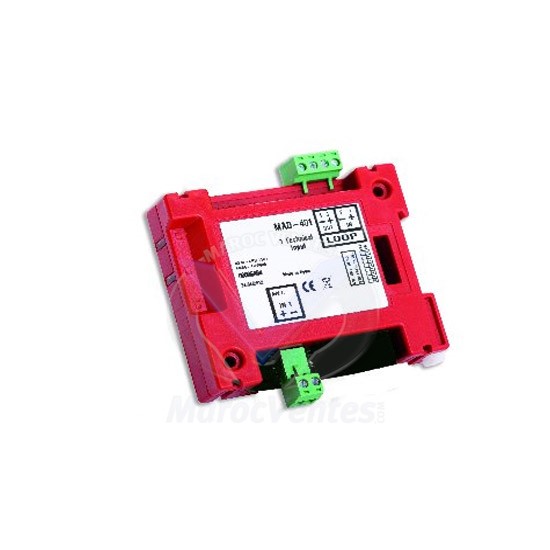 Detnov Module adressable à 2 entrées MAD-402