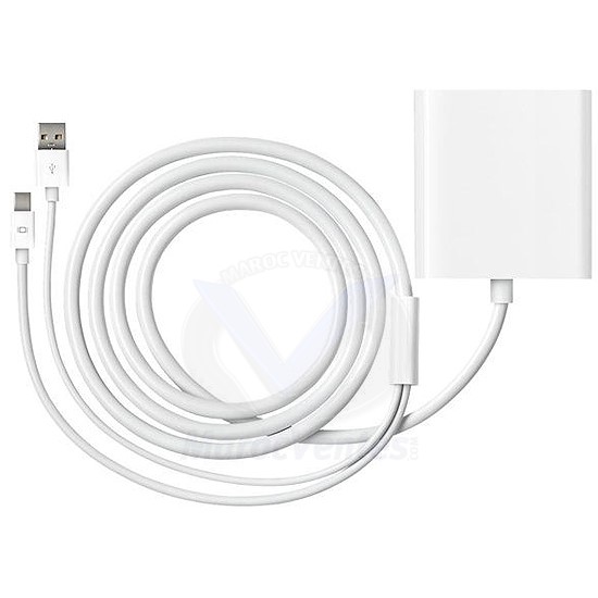 Adaptateur Mini-DisplayPort vers DVI double lien (ecran 30") MB571Z-A