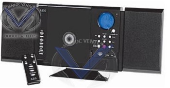 Lecteur CD/MP3 avec Télécommande et Port USB MC 4421