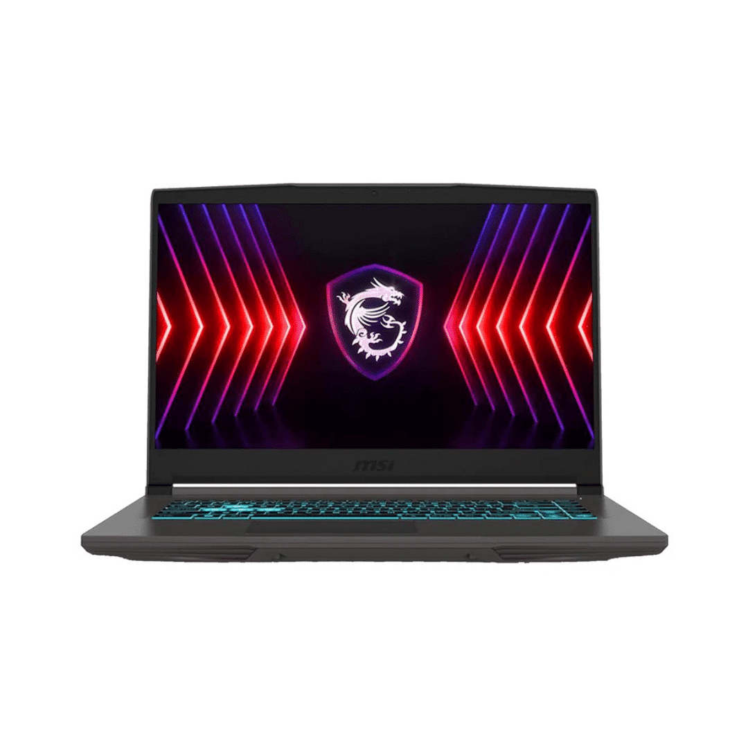 MSI Gaming Thin 15 B13V-2473XMA, Intel® Core™  i7-13620H (up to 4,9 GHz en fréquence Turbo, 24 Mo de mémoire cache, 10 cœurs — 6 cœurs Performance + 4 cœurs Efficience, 16 threads), 16 GB (2*8GB) DDR4 3200 MHz, 512 Go SSD PCIe® NVMe™ M.2, NVIDIA® GeForce 