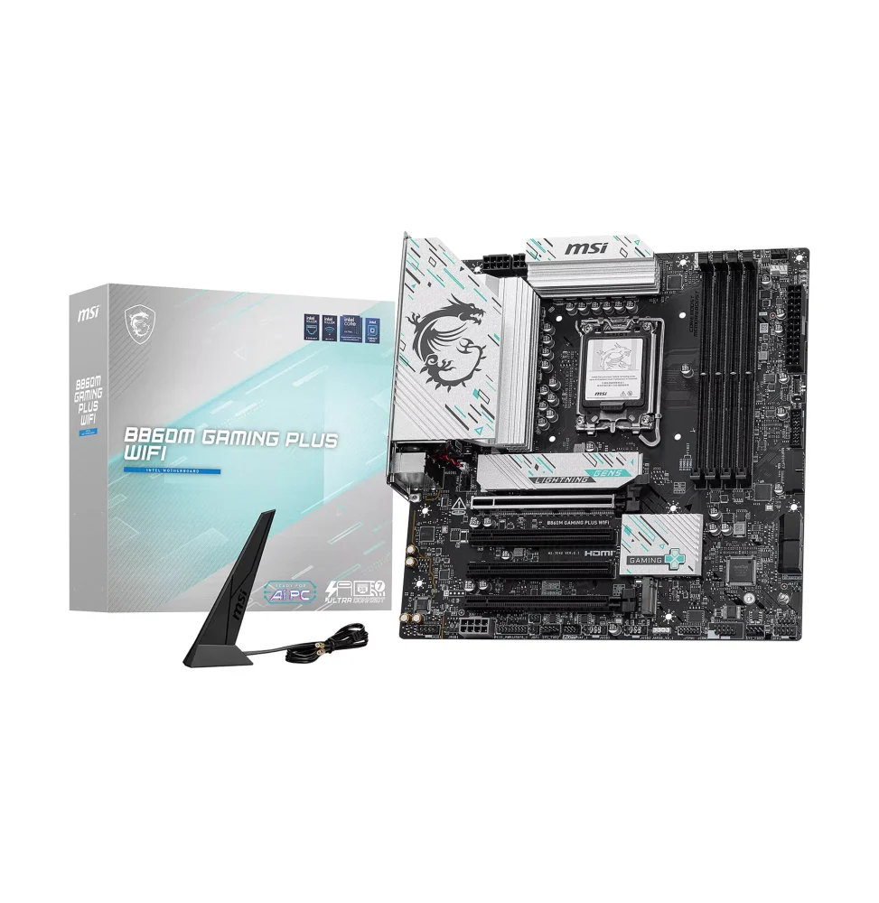 MSI CARTE MERE B860M GAMING PLUS WIFI 911-7E42-003
