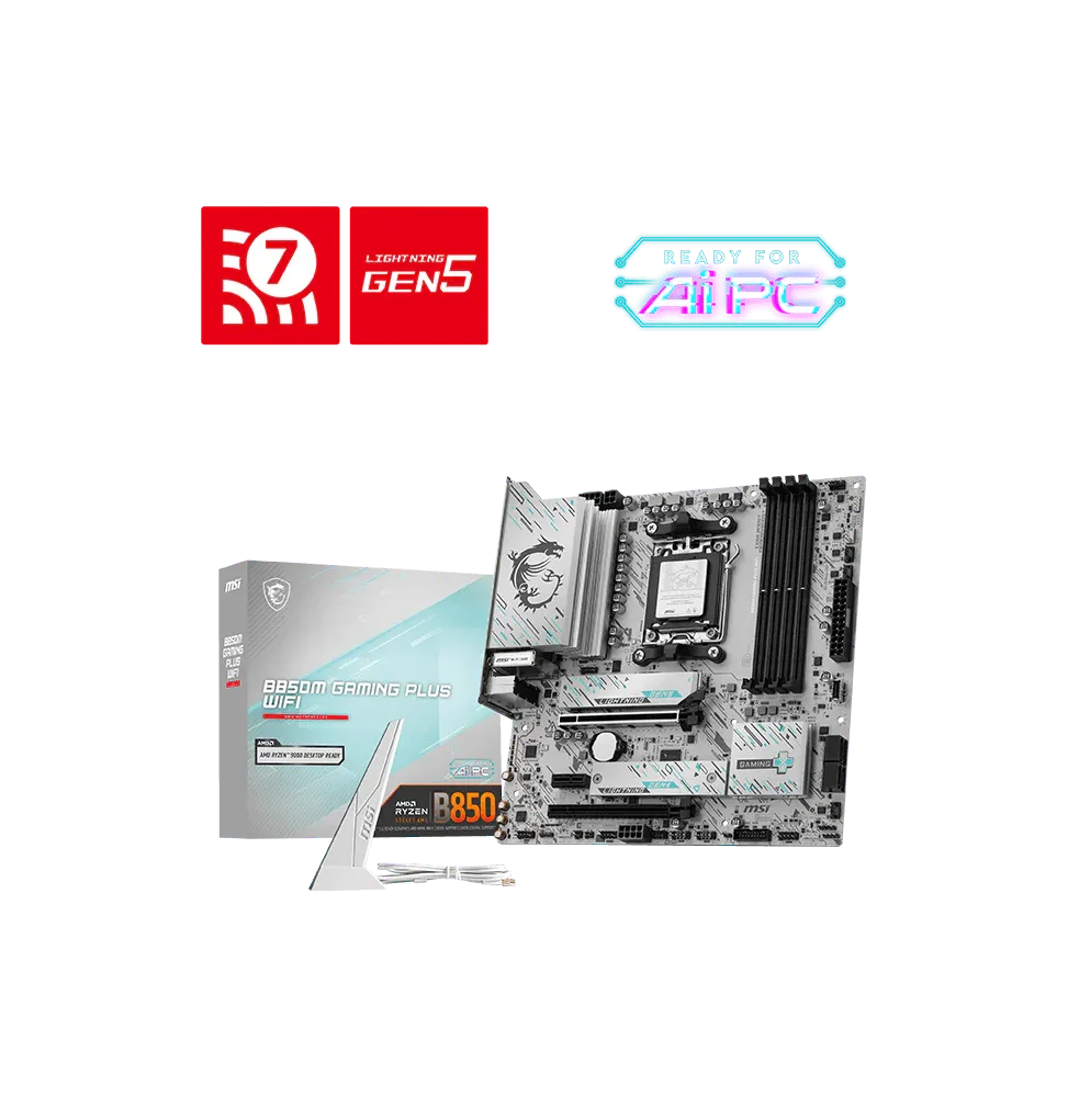 MSI CARTE MERE B850M GAMING PLUS WIFI 911-7E66-001