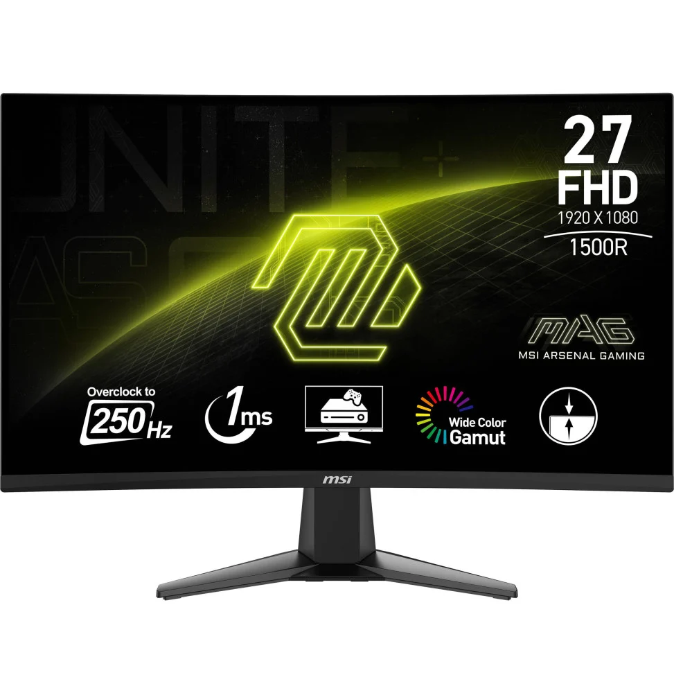 MSI MONITEUR MAG 276CXF 280Hz 9S6-3CE01M-039