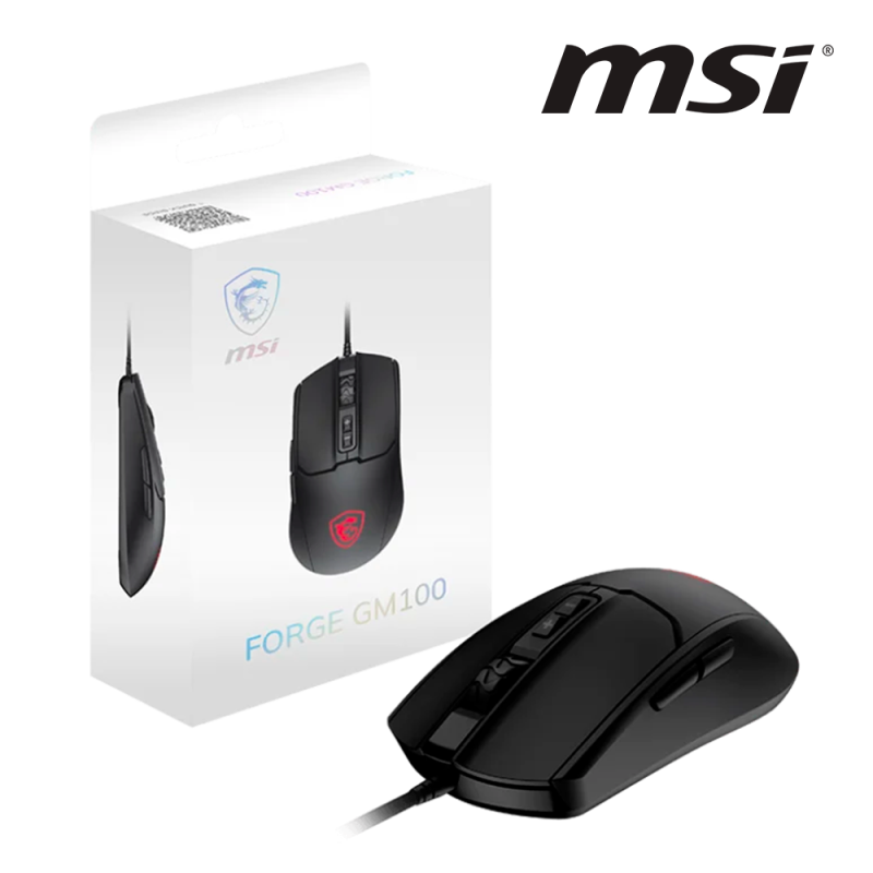 MSI SOURIS USB FORGE GM100 S12-0402310-HH9