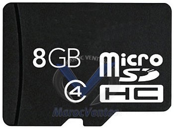 Carte mémoire MicroSDHC 8 Go SD8GB60X