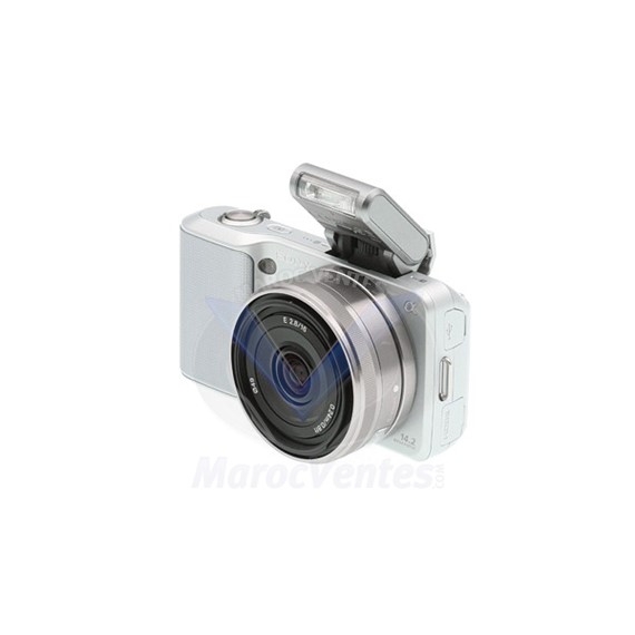 Appareil photo numérique 16.1 MP APS-C 3x zoom optique objectifs 16-50 mm et 55-210 mm NEX-3NY