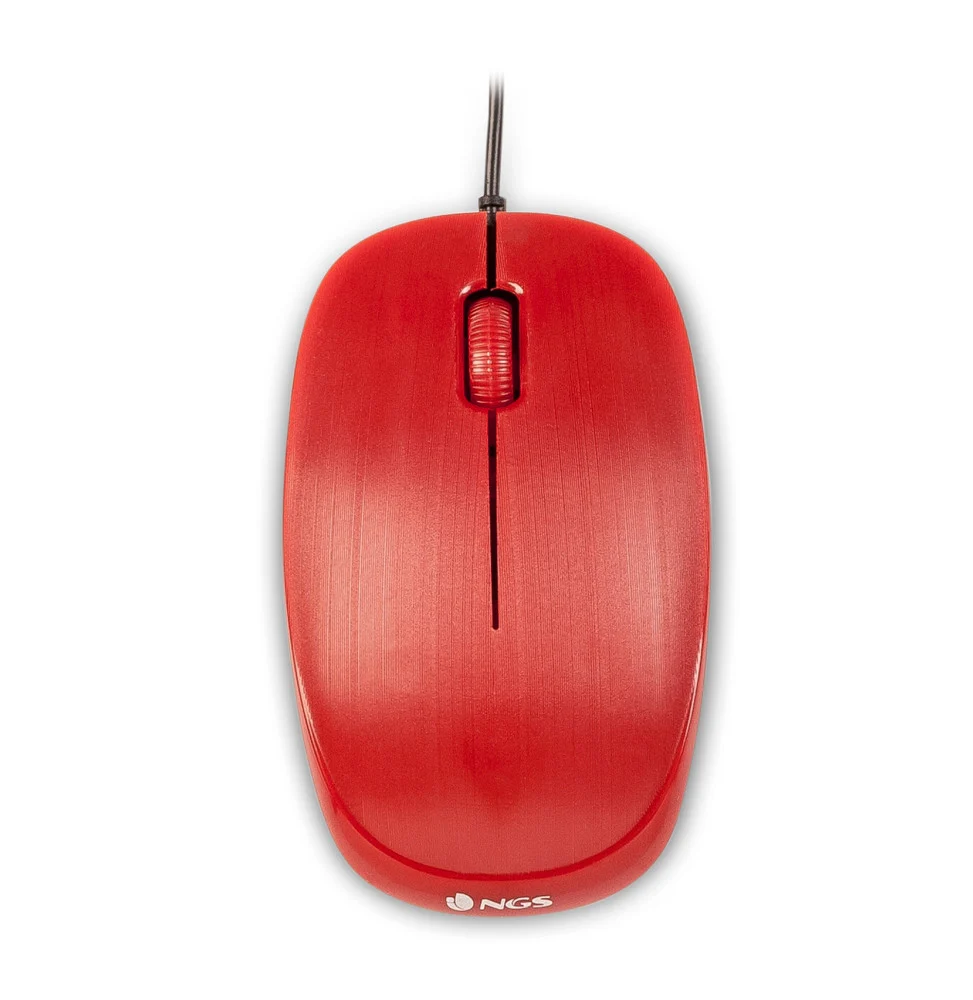 Souris filaire optique rouge FLAMERED