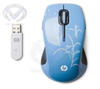 Souris HP Comfort sans fil Water LIly NP141AA