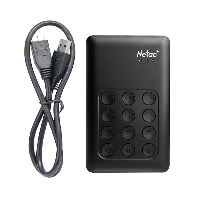 PORTABLE 1TB HDD K390 USB 3.0 CRYPTAGE MATÉRIEL AES256 NT05K390K-001T-30BK