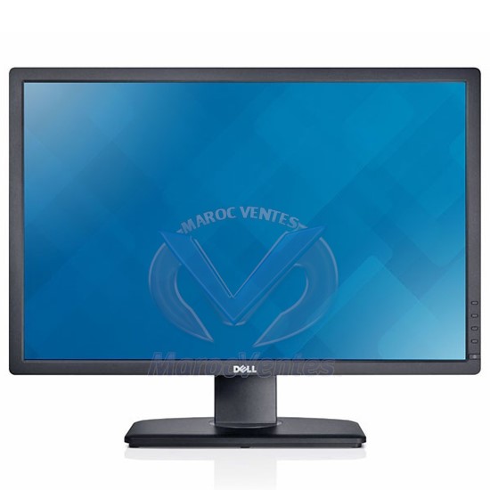 Moniteur Professionnel 24" LED  Ecran large VGA Noir P2412H