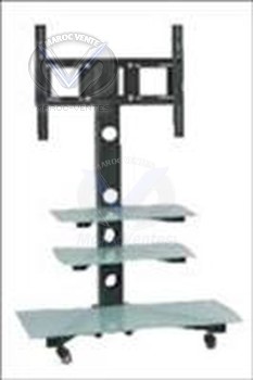 TABLE TV VISIO 3 ETAGES AVEC SUPPORT PAVS-105B