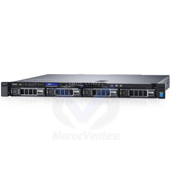 Serveur DELLSOLUT PowerEdge R230 Xeon E3-1220 PER230-E3-1220V5B