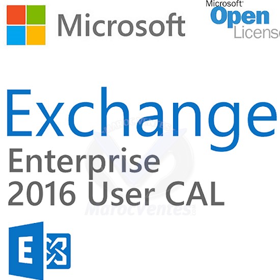 Exchange Enterprise CAL 2016 User CAL (Sans services) PGI-00685