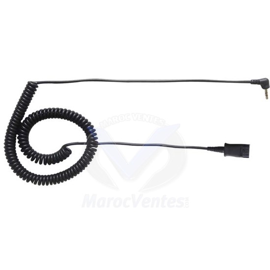 câble inférieur QD connecteur 2.5mm PL-QD 2.5mm PL-QD 2.5mm