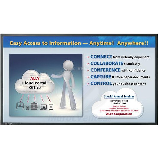 Moniteur Professionnel 32" (80.1 cm) 24h/24, 7j/7 LED PN-Y326
