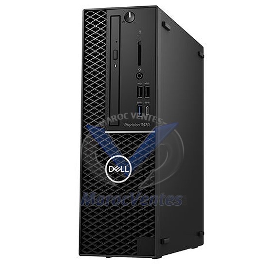 Ordinateur de Bureau Precision 3430 Small Form Factor CTO BASE i5-8GB-1TB-Win10 PRT3430-I5-8500-W