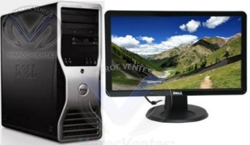 Pc bureau Precision T3500 Intel Xeon W3530 PRT3500-W3530B  + IN2010N