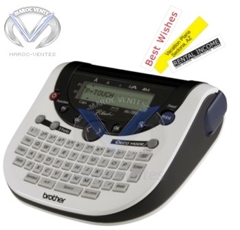 Imprimante à étiquettes Portable avec Clavier AZERTY PT1290