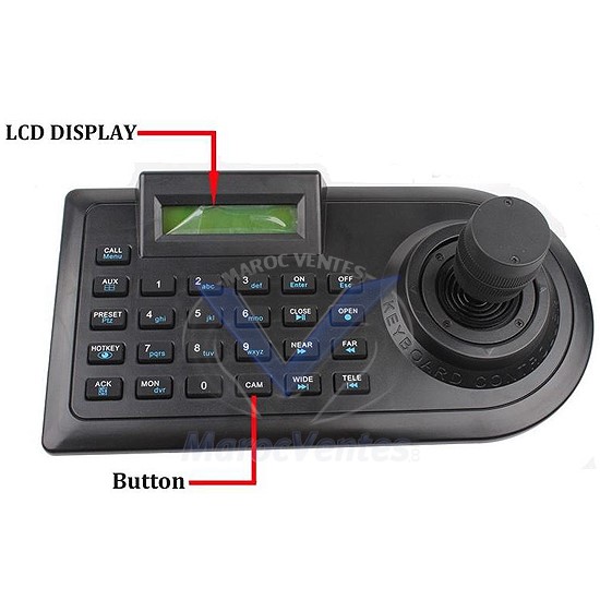Controleur de Clavier PTZ PTZ 4D-02