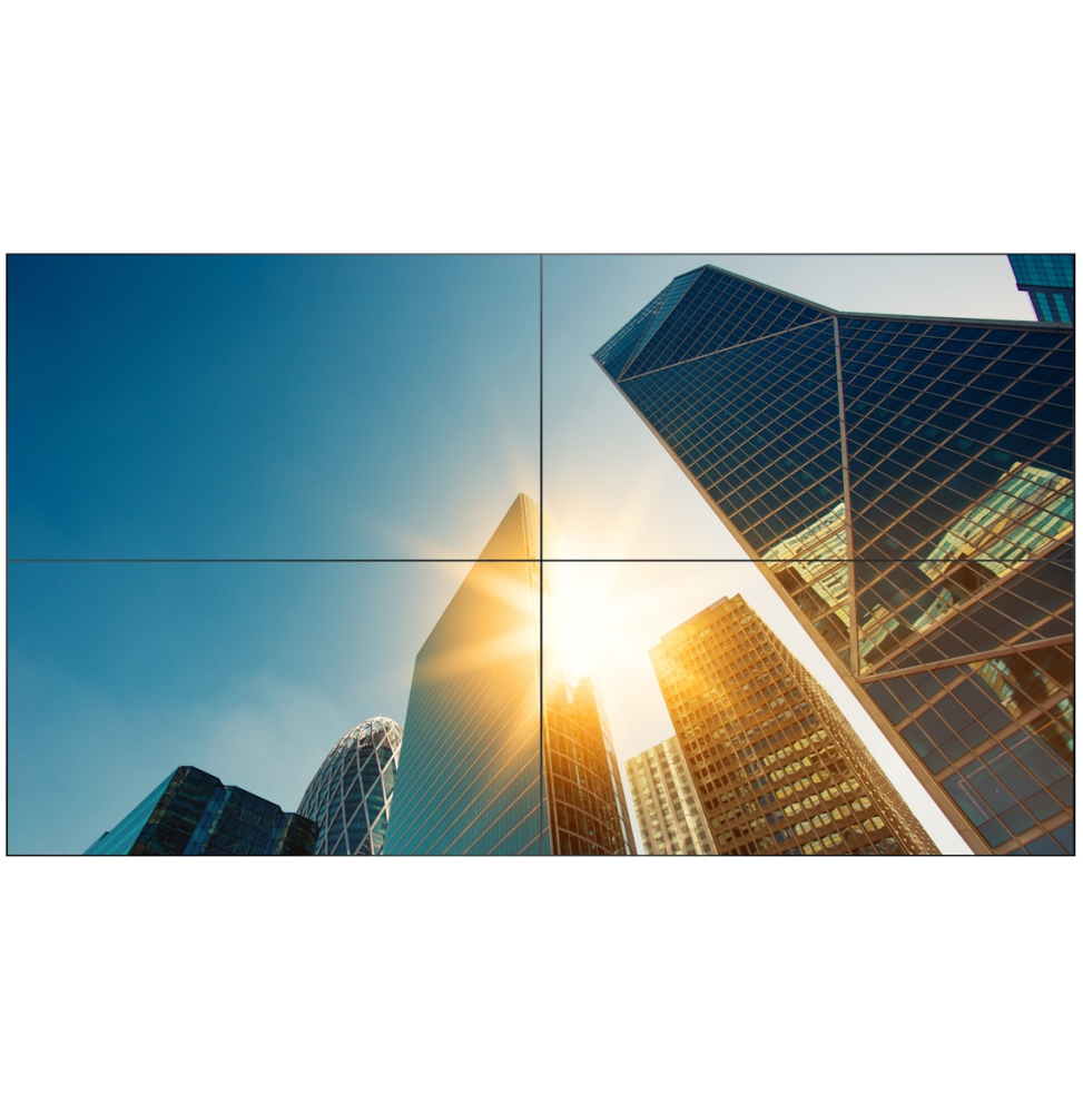 Signage Solutions Écran pour Vidéomosaïque Mur d’image 55" (138.7  cm) 24/7 LED 700 cd/m² Full HD 55BDL4107X/00