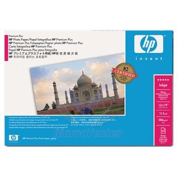 Papier photo satiné Premium Plus Q7920A
