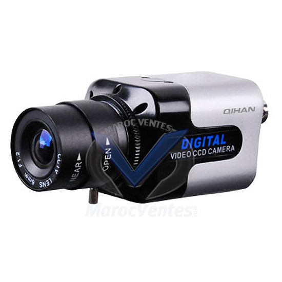 CAMÉRA ANALOG 1/3 Sony Color CCD 650TVL 0.02Lux CS Mount DC12V QH-361SNH-3NVP-OSD
