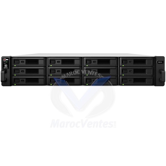 Serveur NAS 12 Baies (Rack 2U) Alimentation Redondante RS2416RP+