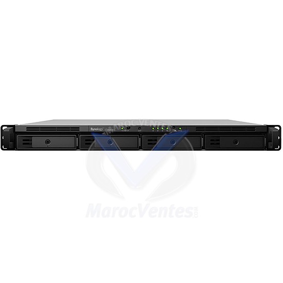 Serveur NAS RackStation 4 Baies Hautes Performances RS818+