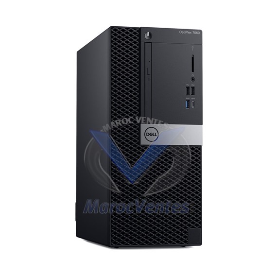 Ordinateur de bureau Opti 7060 MT i7-8700 4 Go 1 To Win 10 Pro S025O7060MTMEA