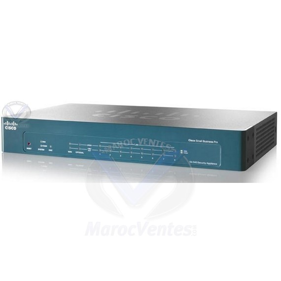 Cisco Small Business Pro SA 540 Dispositif de sécurité - 8 ports