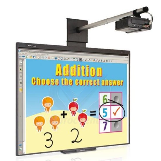 Tableau Blanc Interactif 77P à Stylet & Touch au Doigt +Proj SB480IV