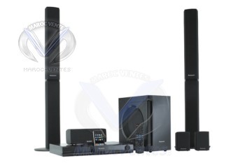 Ensemble Home-Cinéma 5.1 avec Lecteur DVD / DivX® / IPOD ® Dock SC-PT570