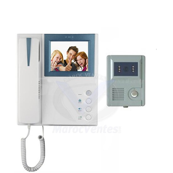 Camera 4" COLOR LCD VIDEO INTERCOM SE-VD908C