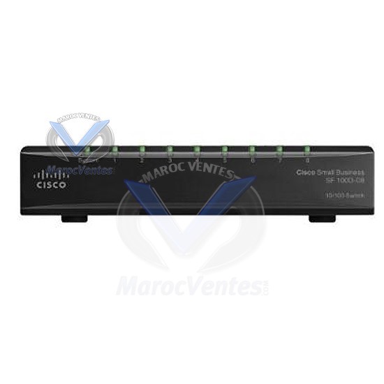 Cisco SF100D-08 8-Port 10/100Desktop Switch-Cisco SF100D-08 8-Port 10/100Desktop Switch