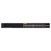 Switch 24 x 10/100 (PoE+) + 2 x combo Gigabit Ethernet / SFP Gigabit + 2 x Gigabit SFP SF350-24P-K9-EU
