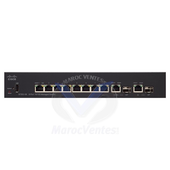 Switch 8-port 10/100 Managed SF352-08-K9-EU