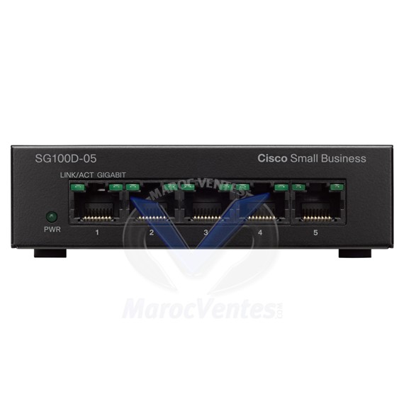 Switch gigabit 5 Ports 10/100/1000 Mbps SG110D-05-EU