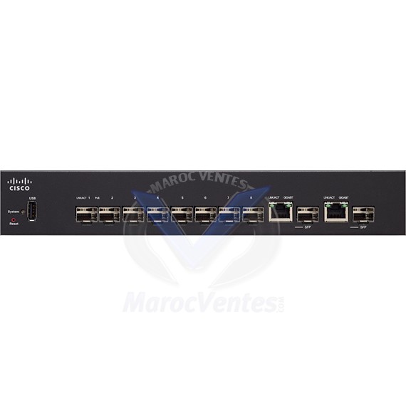 SG350-10SFP 10-Port Gigabit Managed SFP Switch SG350-10SFP-K9-EU