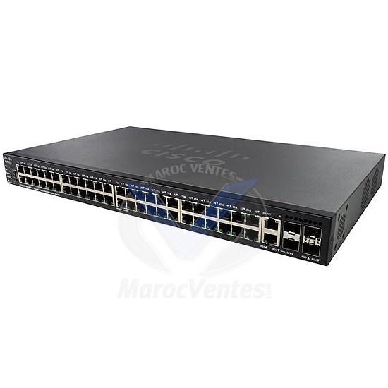 48-port Gigabit PoE Stackable Switch SG550X-48P