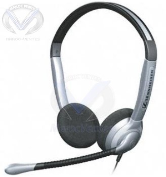 Casque téléphonique double oreillette avec microphone SH350