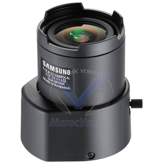 Lentille auto iris 1/3 "CS SLA-2812DN
