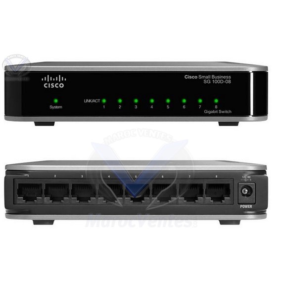Switch Gigabit manageable 8 ports SLM2008T-EU