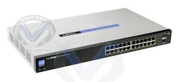 Gigabit 24 ports 10/100/1000 avec 2 ports Mini-GBIC SLM2024-G5